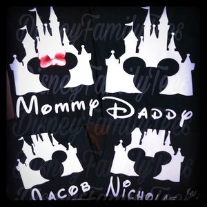 Matching Disney T-Shirts